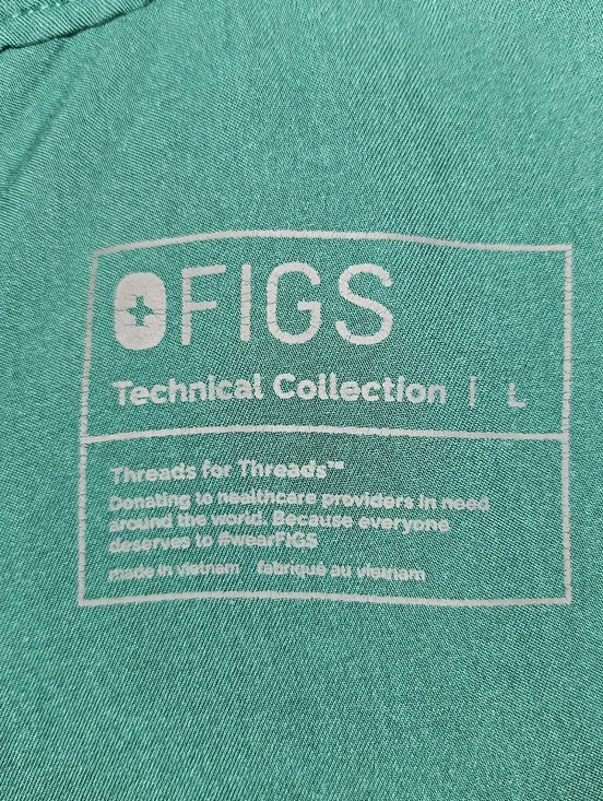 EUC Large Men's Hunter Green Figs Cairo cargo Scrub Pants. - Picture 5 of 6